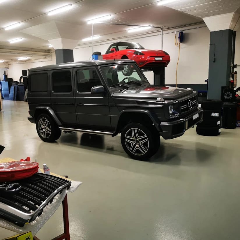 Mercedes-Benz G-Klasse in der Werkstatt von Auto Garage A. Michael